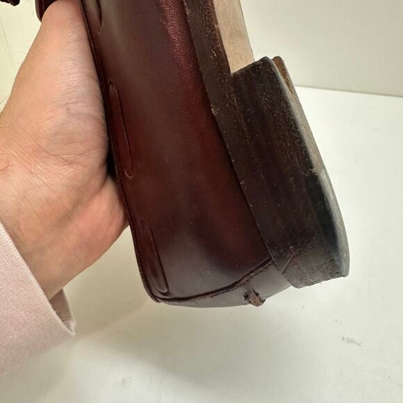 Fratelli Rossetti Tassel Loafer Cognac Brown Calf Venetian Moccasin US 11 /10 UK - Picture 11 of 12